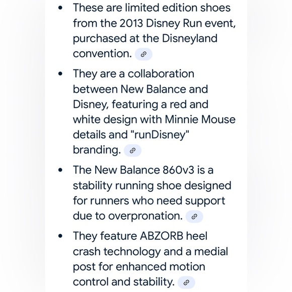 NEW Run Disney x New Balance Minnie Mouse Sneakers Womens Size 11 Red RARE - Picture 13 of 13